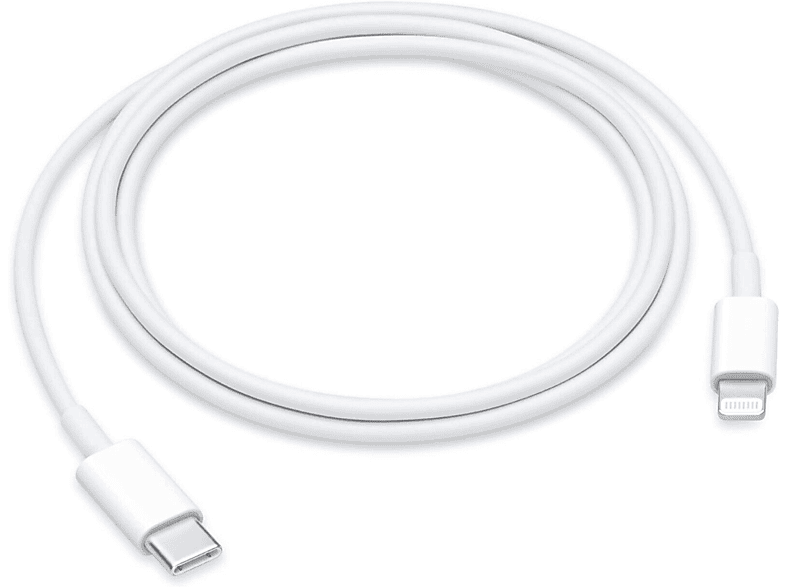 FIRELIA 1m Ladekabel Für iPhone 14 13 12 11 XS X PRO MAX Plus iPad AirPods USB Typ C, Handy-Ladekabel, 1 m, Weiß