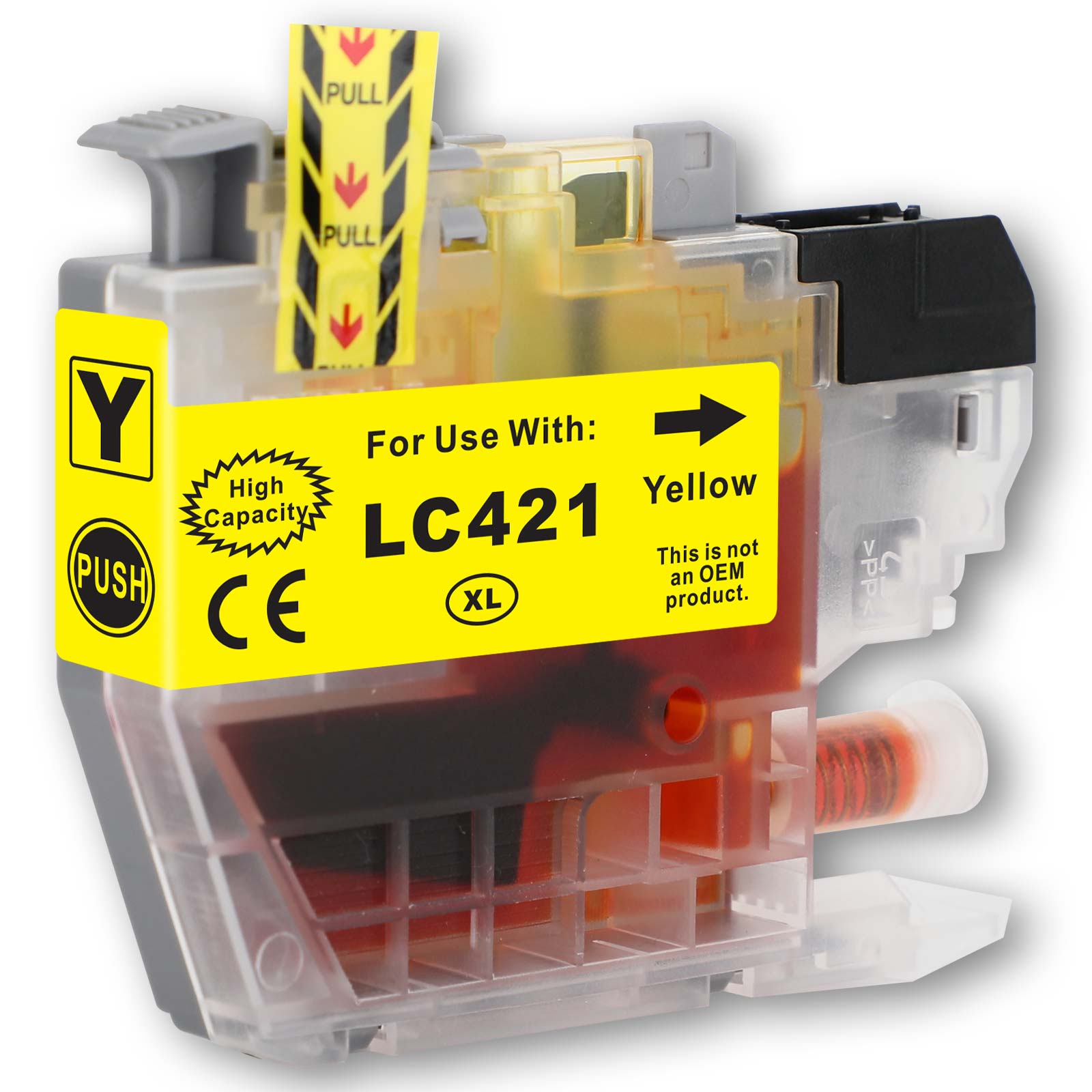 GIGAO LC-421 XL Tinten Patronen LC-421XL LC-421XLVAL Druckerpatronen Brother kompatibel Multipack 4-Farben (Schwarz, Cyan, Magenta, Gelb) (LC-421XLVAL LC421XLVAL LC-421XL Value Pack)