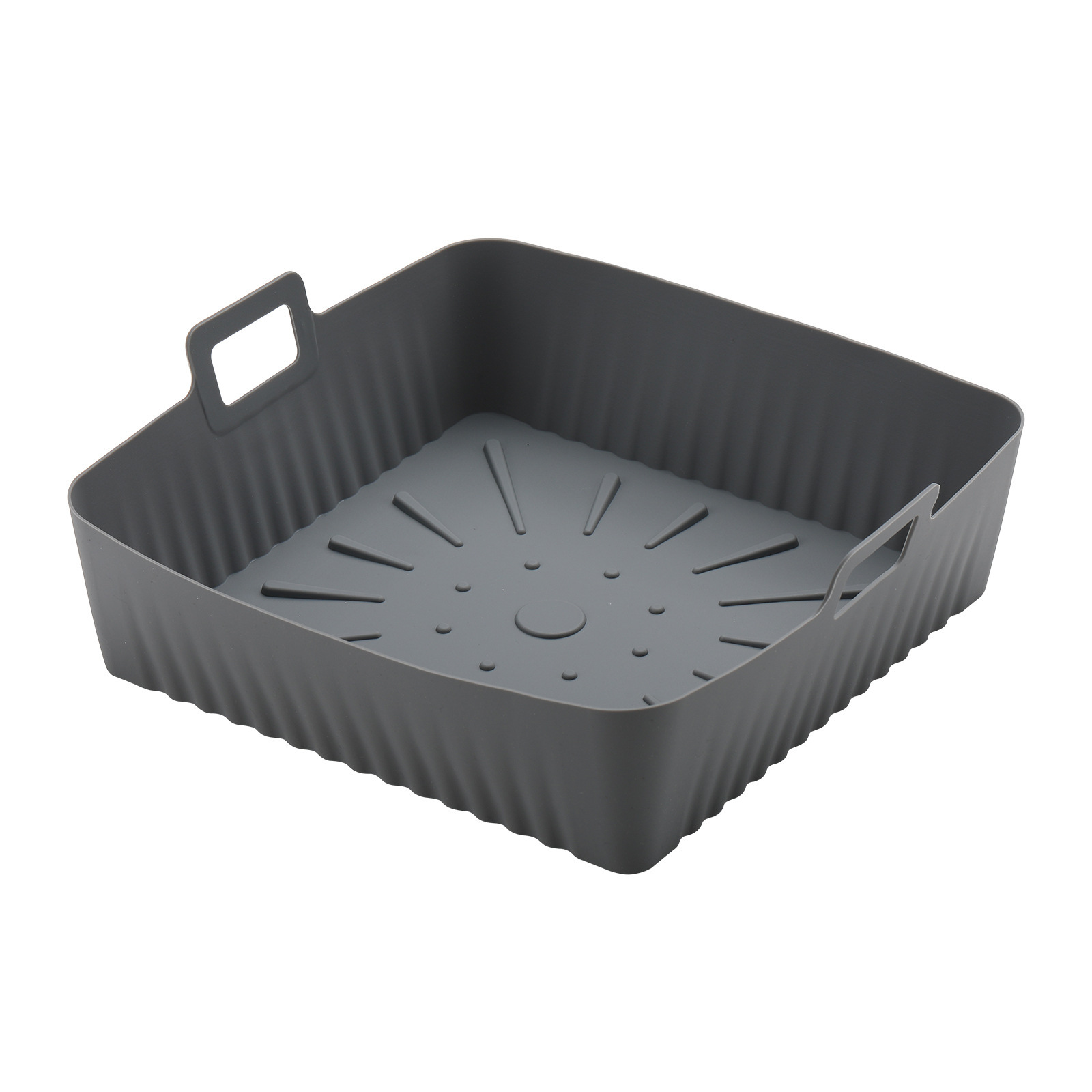 INF Silikonschüssel für 23x21x6,5 cm Fritteuse Heißluftfritteuse-Pad