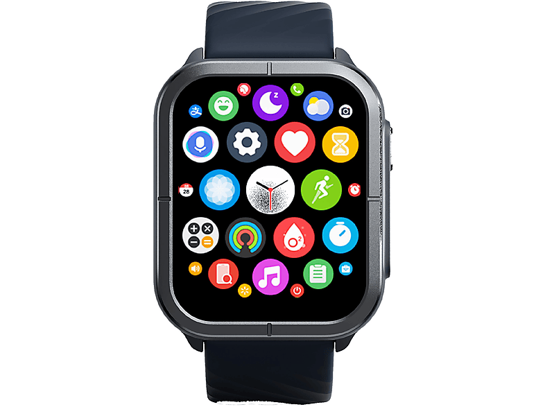 MIBRO Silikon, Smartwatch XPAW014 C3 Plastik Watch silber