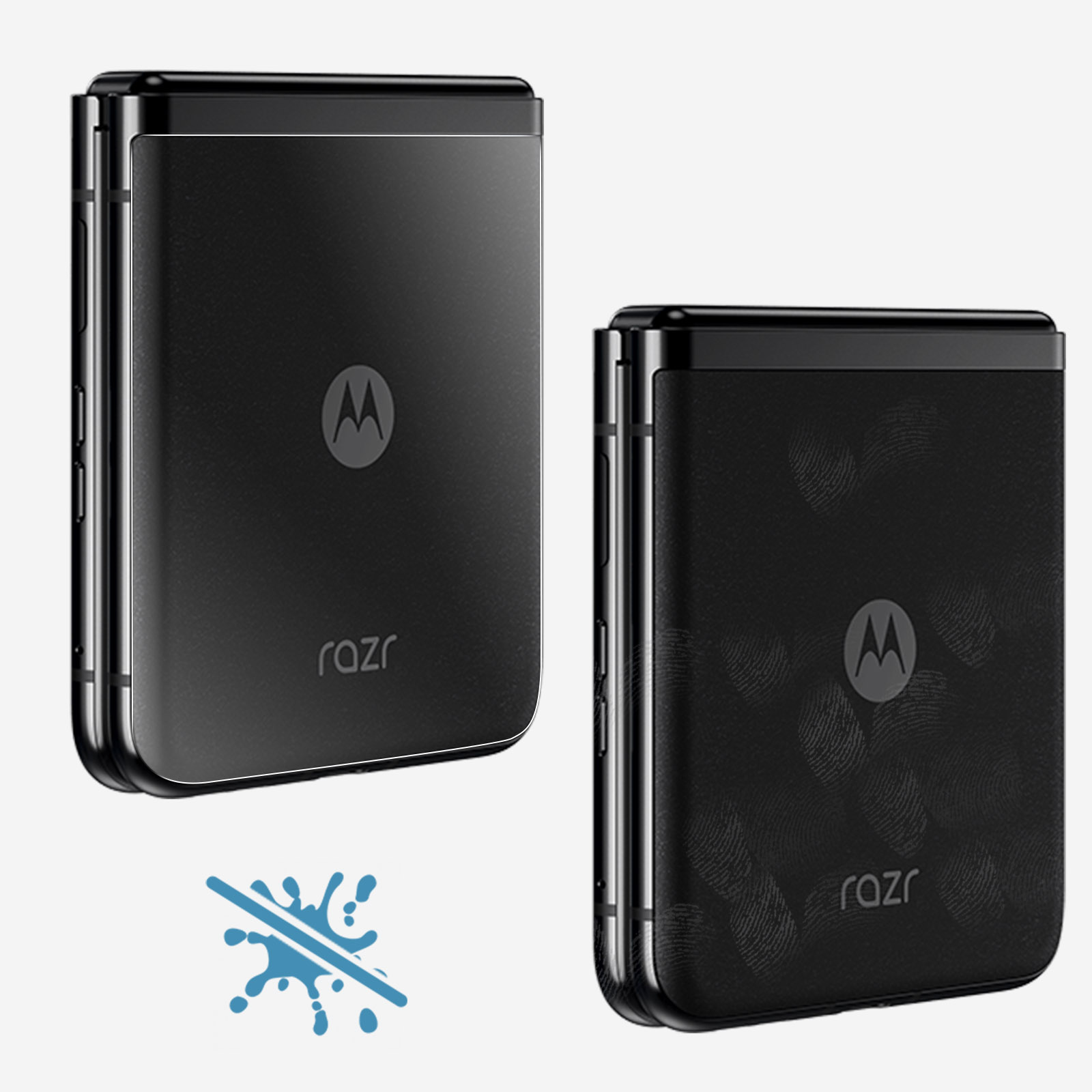 Full-Cover AVIZAR Schutzfolien(für 40 Ultra) Motorola Razr