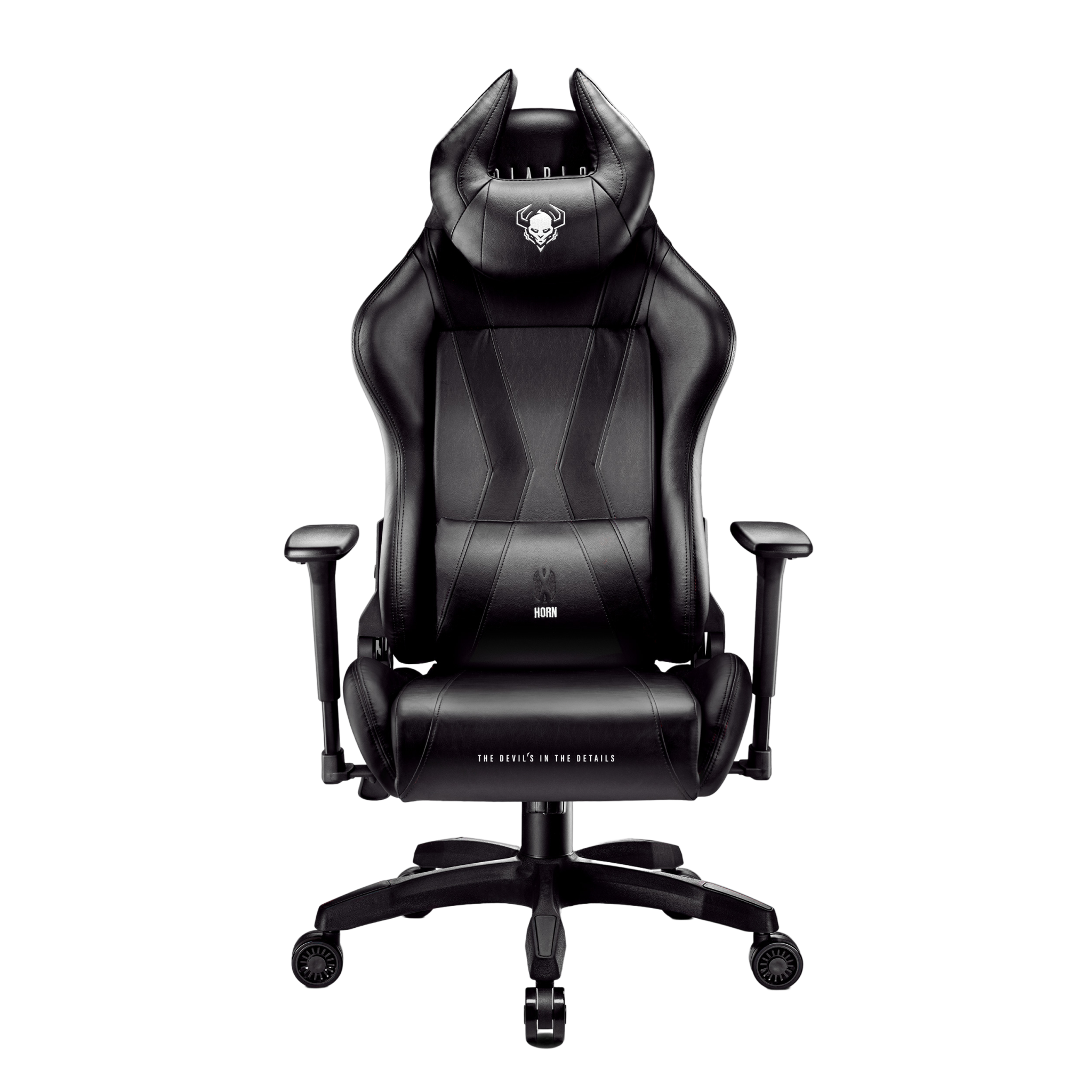 DIABLO CHAIRS GAMING STUHL X-HORN black Gaming Chair, NORMAL 2.0