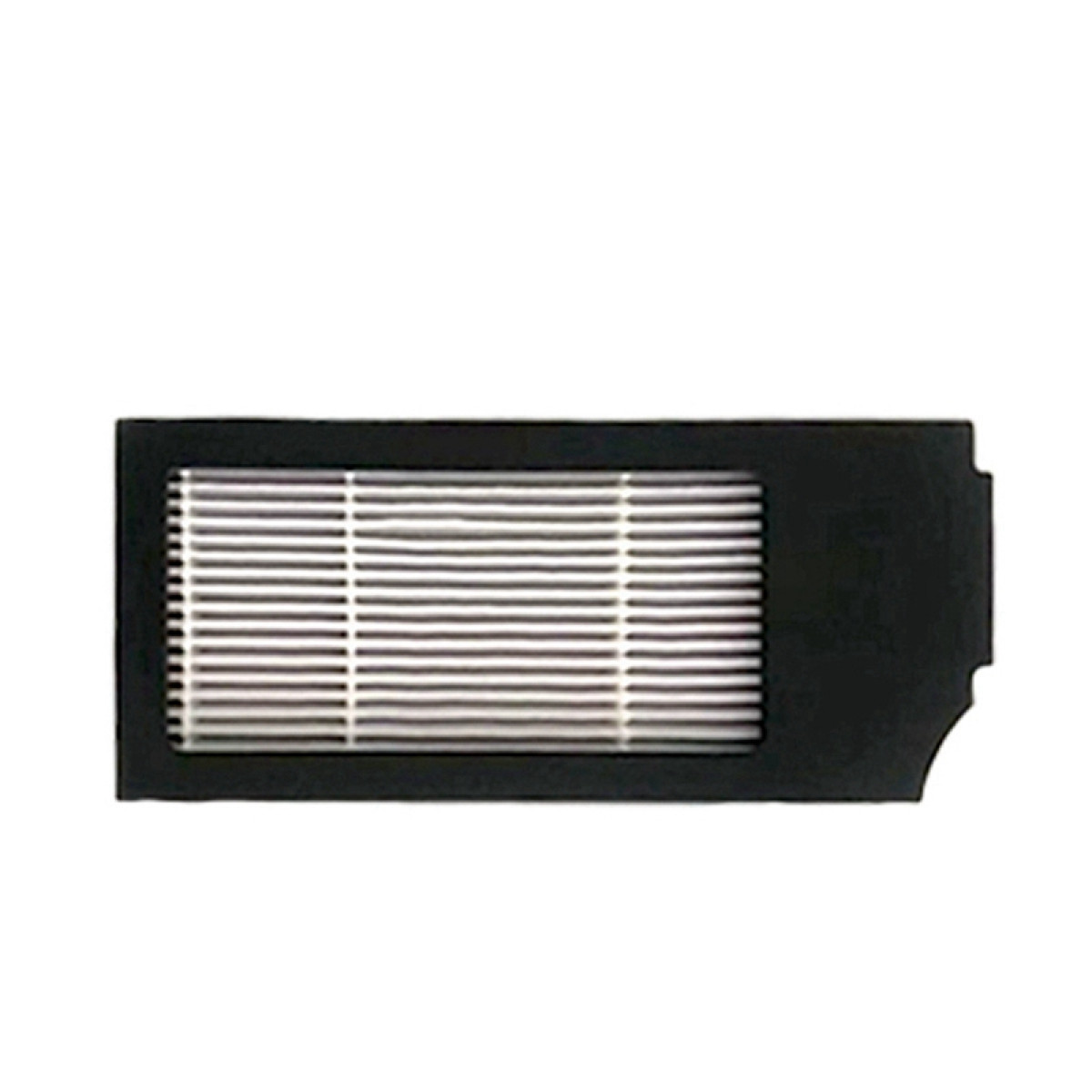 Schwarzer Luftfilter für ein Gerät.