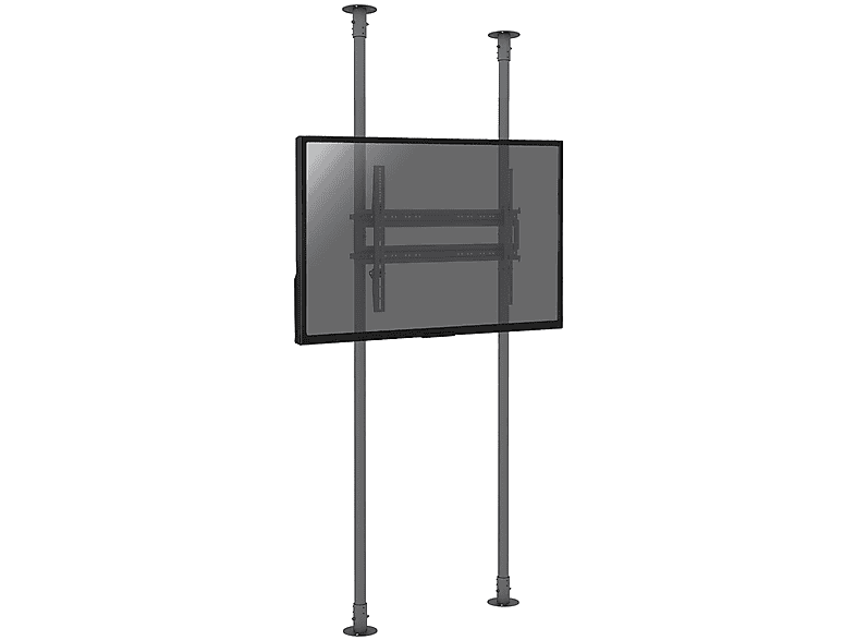 Soporte TV fijo - KIMEX 032-1008K Soporte de suelo-techo para pantallas 50"-100" - Altura 240cm max