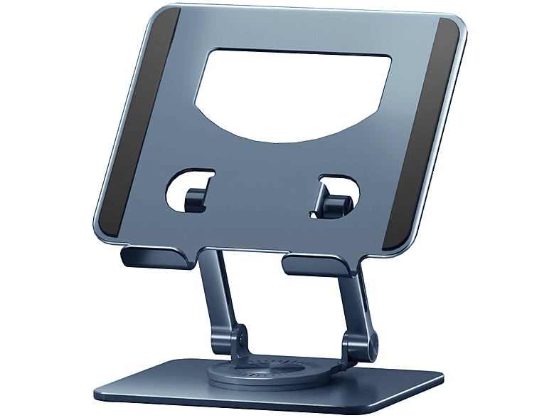 Grad Desktop-Klappständer Ständer Handy-Tablet-Ständer Aluminiumlegierung 360 BYTELIKE drehbarer Tablet-Ständer
