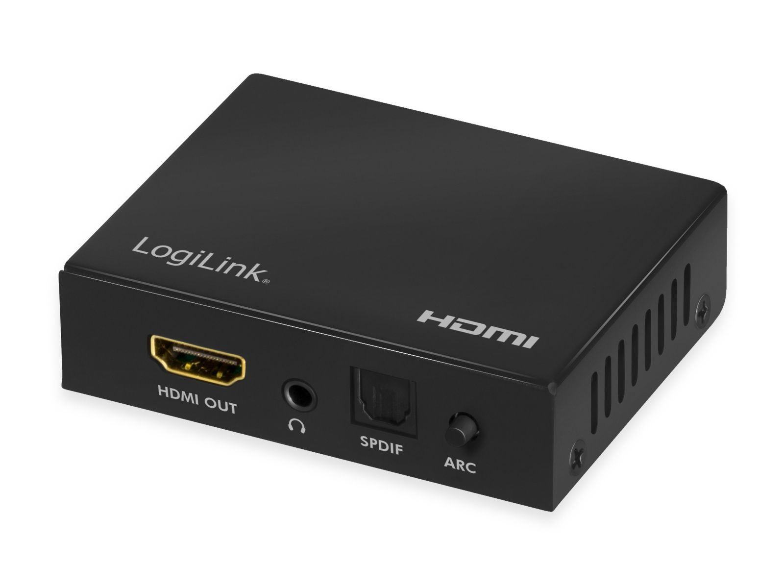 LOGILINK HDMI-Audio-Extraktor HD0055, 2CH/5.1CH, Extraktor 11,7 Hz cm 4K/60