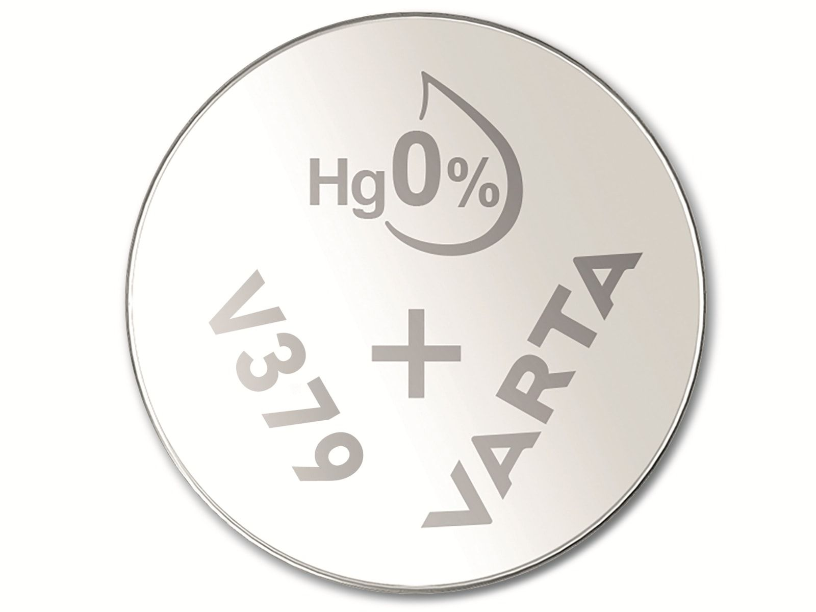 VARTA Knopfzelle Oxide, 10 Knopfzelle SR63, 1.55V, Stück 379 Silver Silberoxid