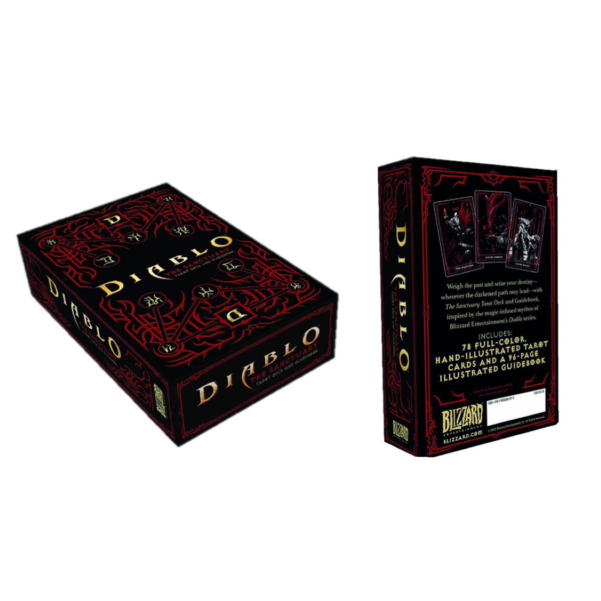 DIABLO Blizzard Diablo: Handbuch Sanctuary The Reiseführer und und Tarotdeck Deck