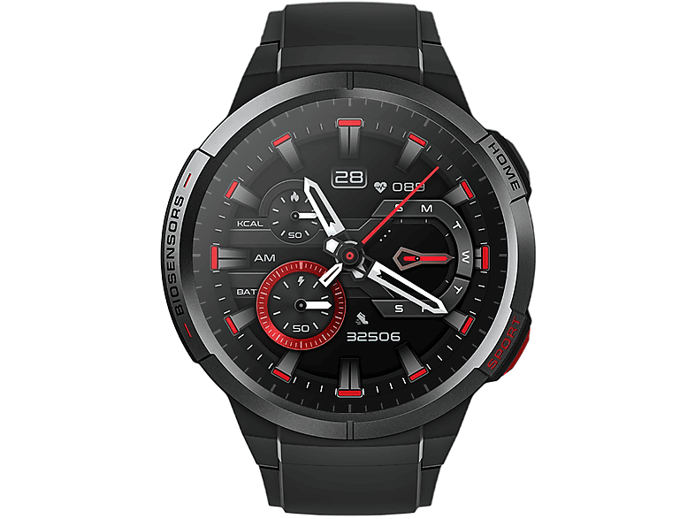 MIBRO Watch GS XPAW008 Smartwatch Silikon, schwarz