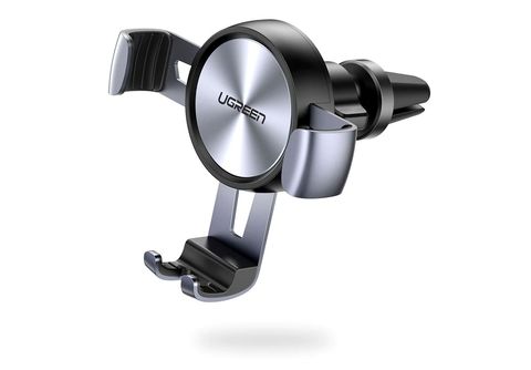 UGREEN Gravity Drive Air Vent Car Mount Phone Holder Gray KFZ-Halterung,  schwarz / silber