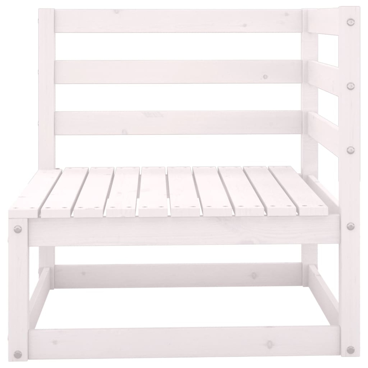 und Weiß DOTMALL Gartentisch- Stuhlset, xl-3075470