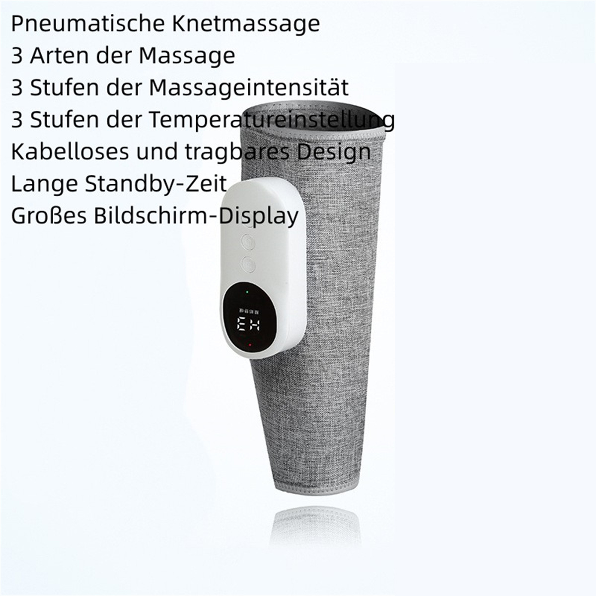 SYNTEK Massagegerät Automatisches Beinmassagegerät Kneten Massagegerät Heißes Rosa