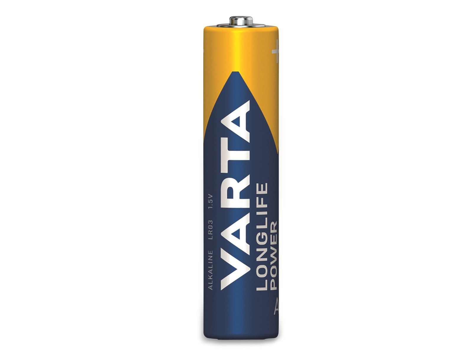 VARTA Batterie Alkaline, Micro, AAA, 1.5V, Alkaline 20 Longlife LR03, Batterien Stück Power