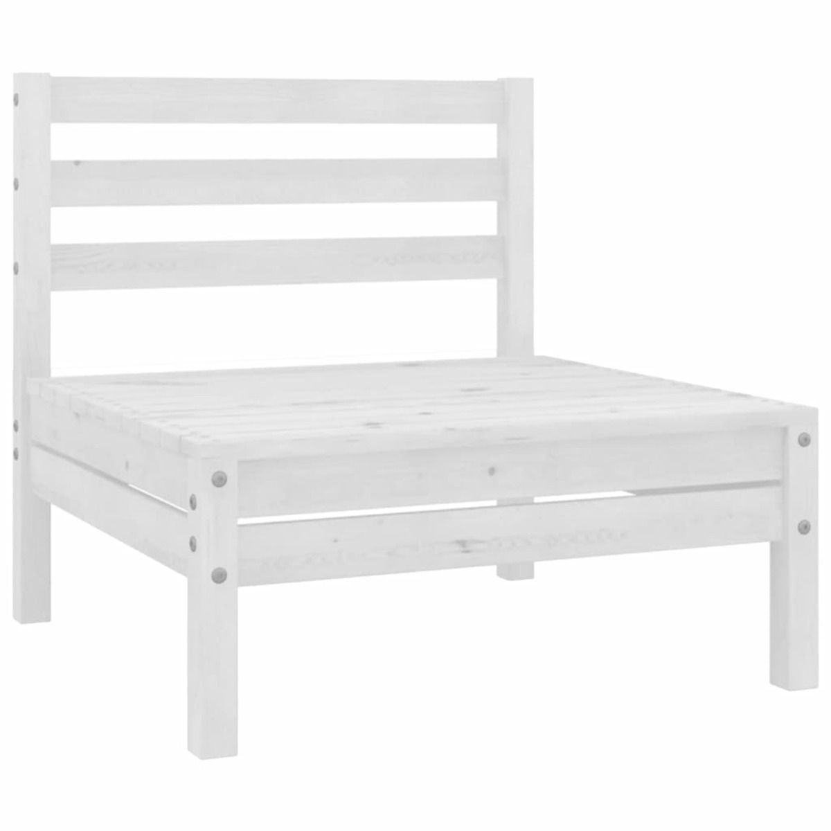 3082975 Stuhlset, VIDAXL Gartentisch- und Weiß