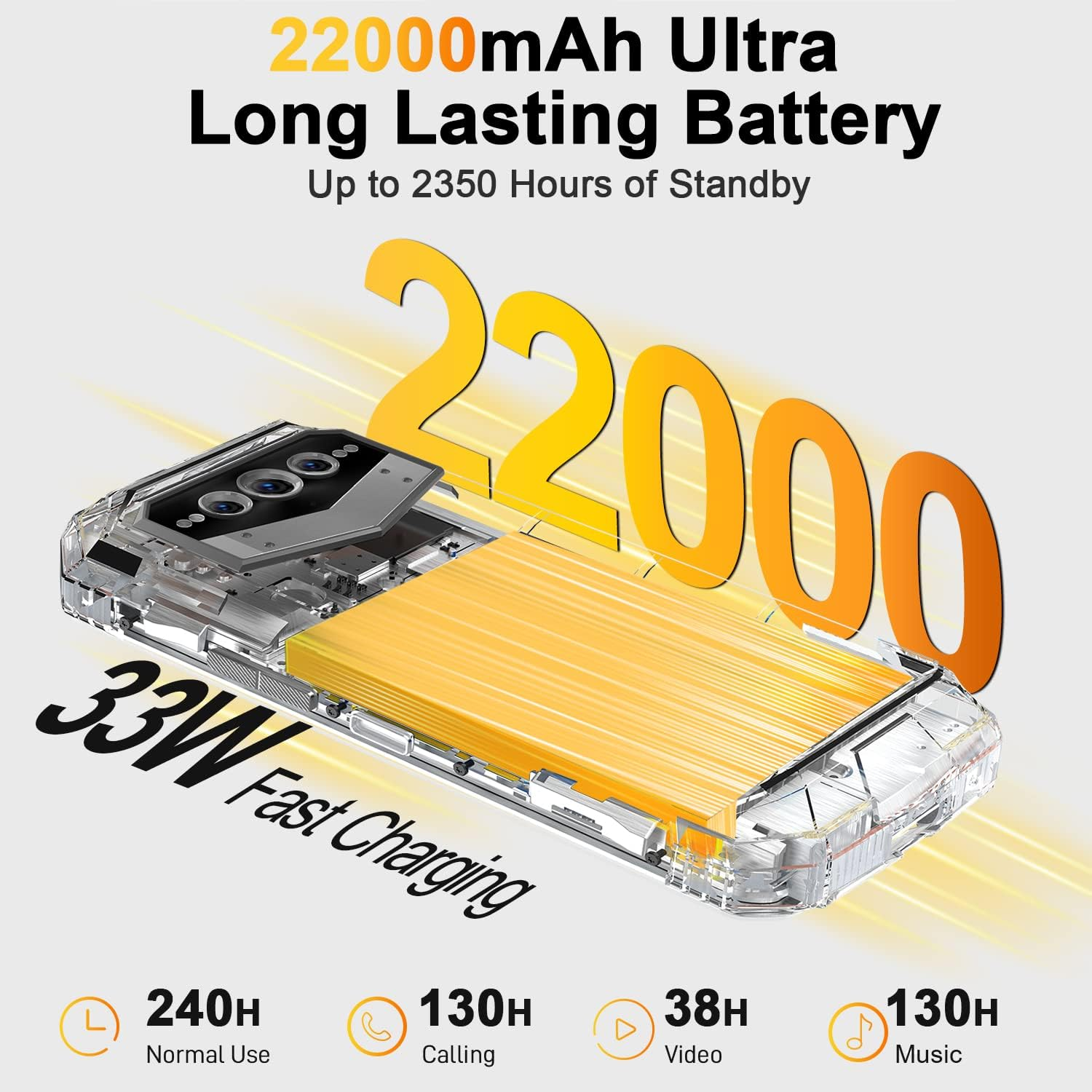 GB Gold SIM 5G Dual 22000mAh DOOGEE VMAX 256 Dimensity 120Hz 1080 108MP 20GB+256GB
