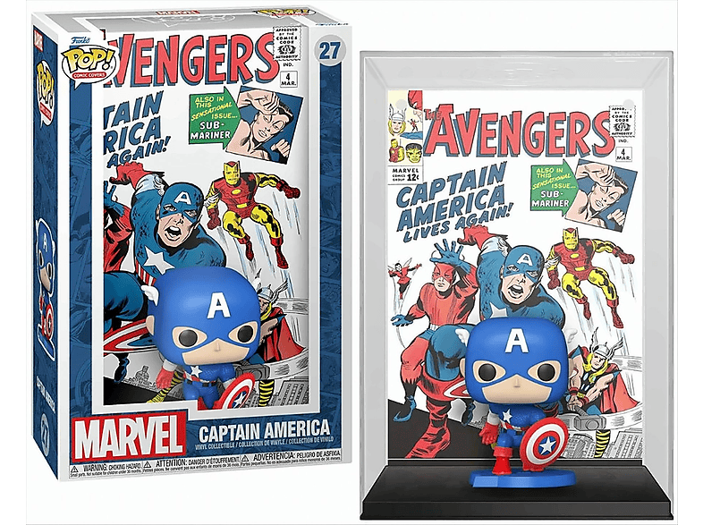 POP - Comic America - Captain The Avengers Cover 