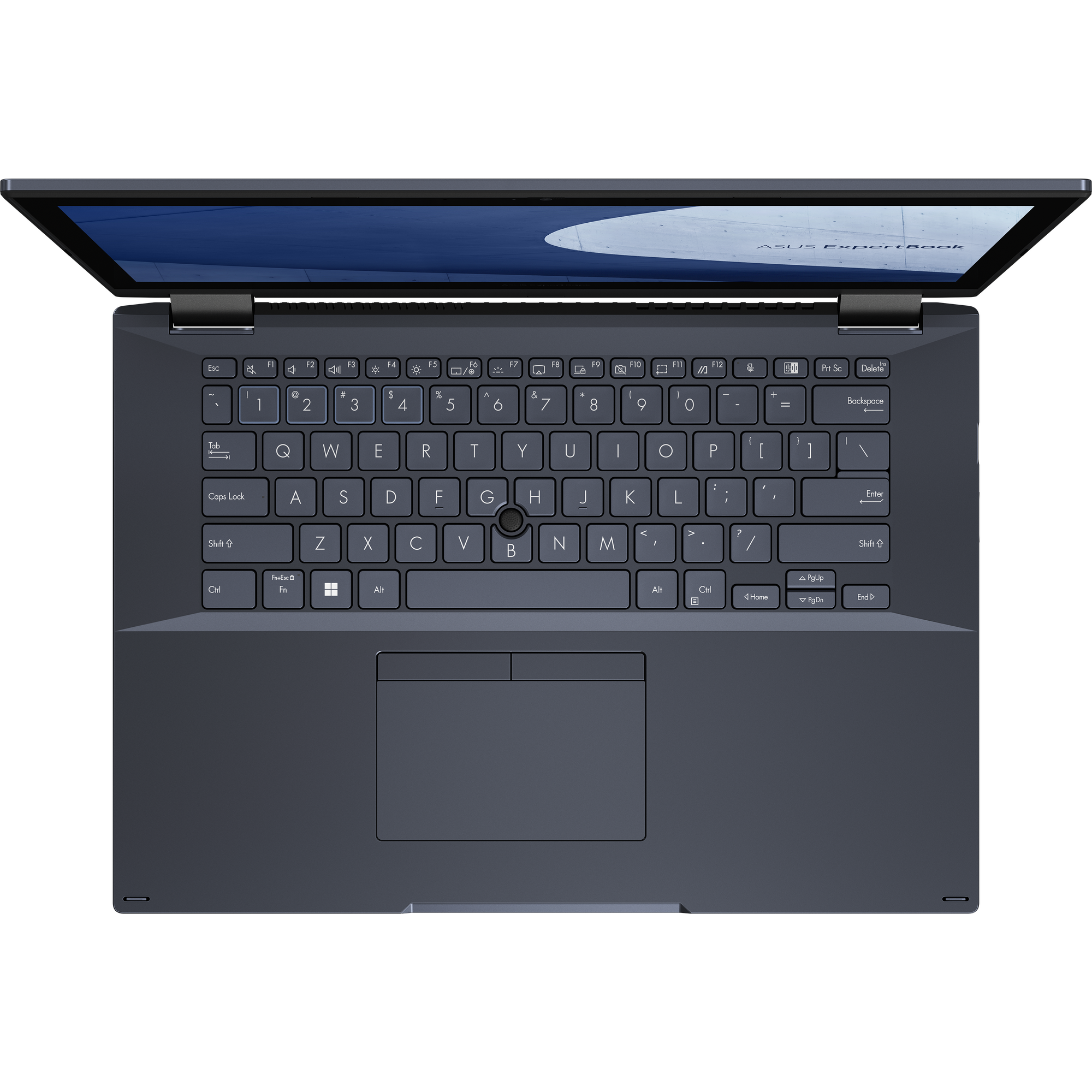 UHD, ASUS Intel® Intel® 14 mit RAM, GB B2402FBA-N70264X, Notebook GB B2 ExpertBook 512 Flip Prozessor, Schwarz 16 Display, SSD, i5 Zoll Core™