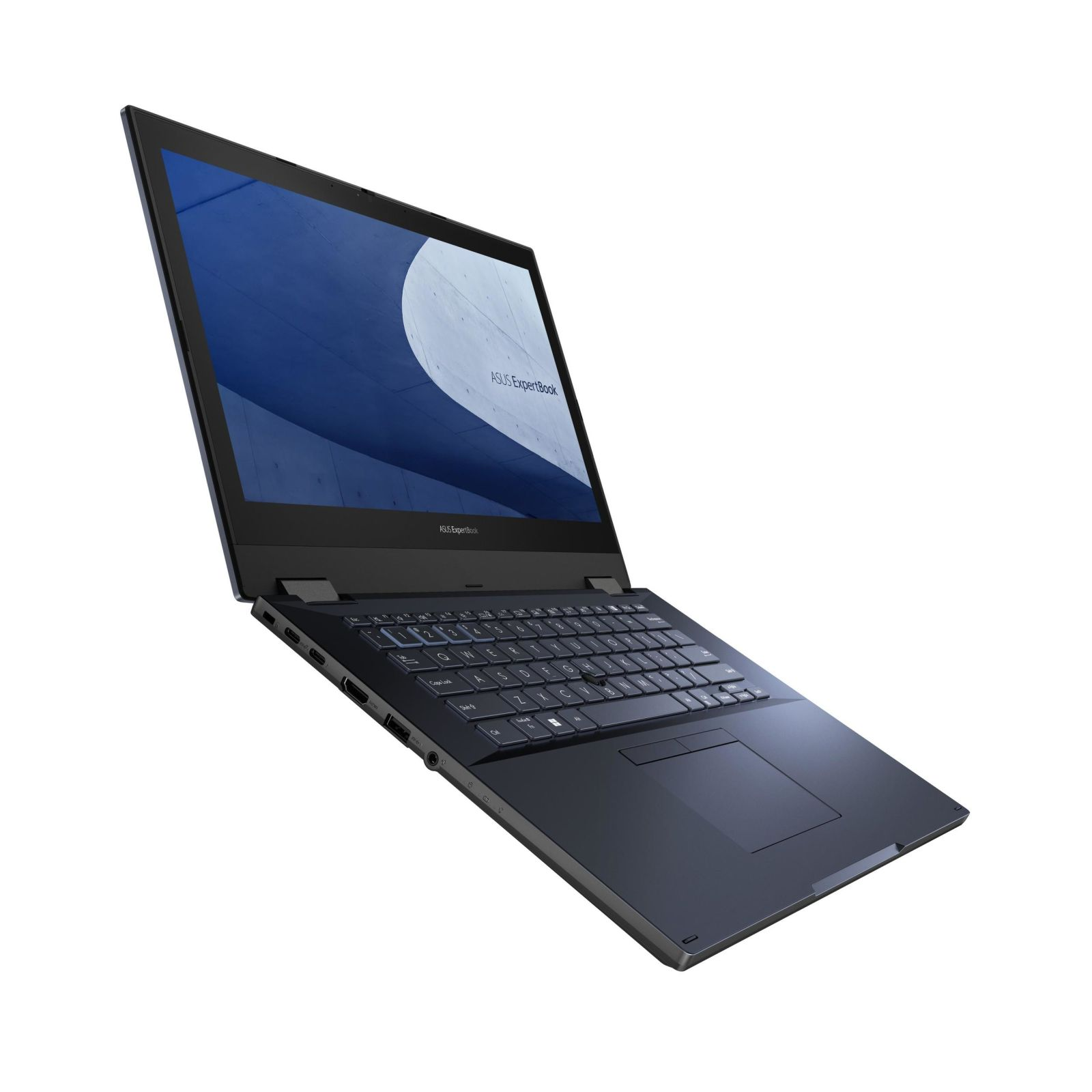 UHD, ASUS Intel® Intel® 14 mit RAM, GB B2402FBA-N70264X, Notebook GB B2 ExpertBook 512 Flip Prozessor, Schwarz 16 Display, SSD, i5 Zoll Core™