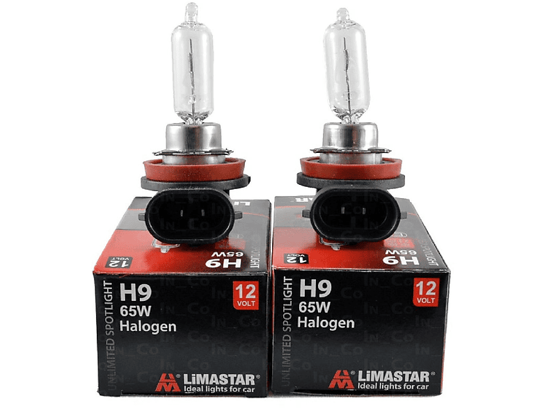 Halogen-Glühlampen / KUBIS Watt W INBUSCO 65 CL H9, 65 Mehrfarbig H4