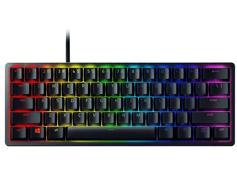 RAZER Huntsman Mini RGB (US), Gaming Tastatur, Hybrid, Razer Linear Optical Switch (Rot)