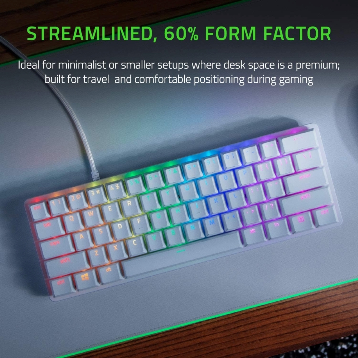 RAZER Huntsman Elite Mini, Clavier gaming, Mechanical, Razer Linear Optical Switch (Red)