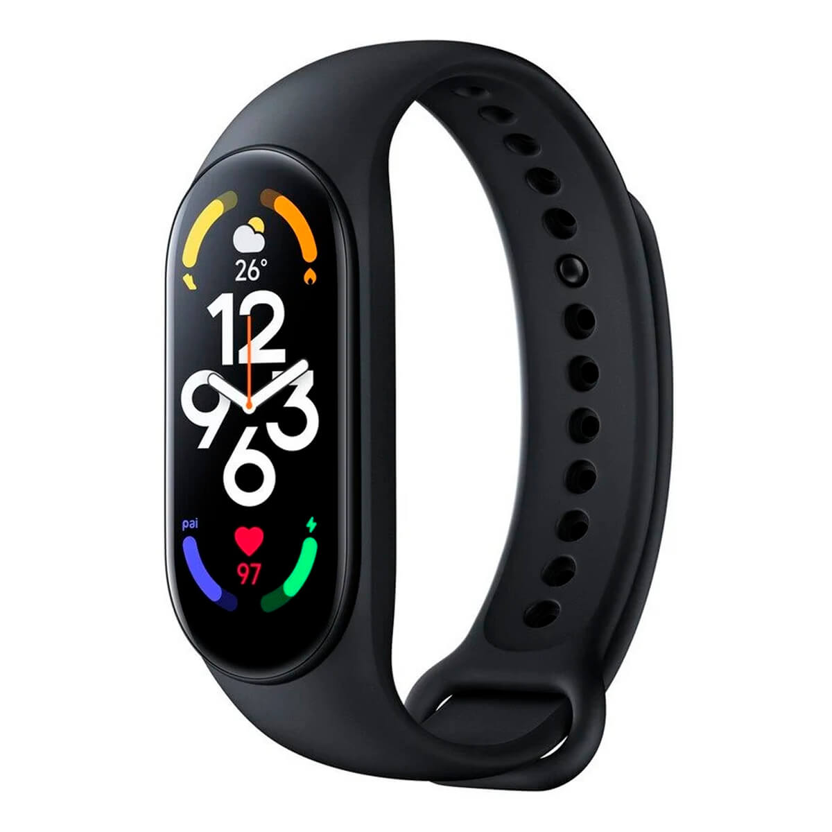 7, Smart Smartband, XIAOMI Schwarz Band