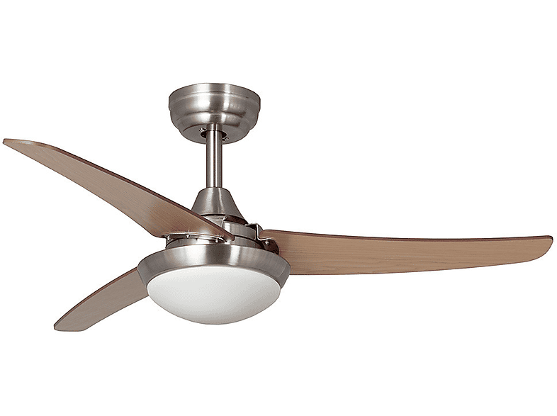 Ventilador de techo - TECHBREY Neil LED Madera 107cm Motor DC WiFi