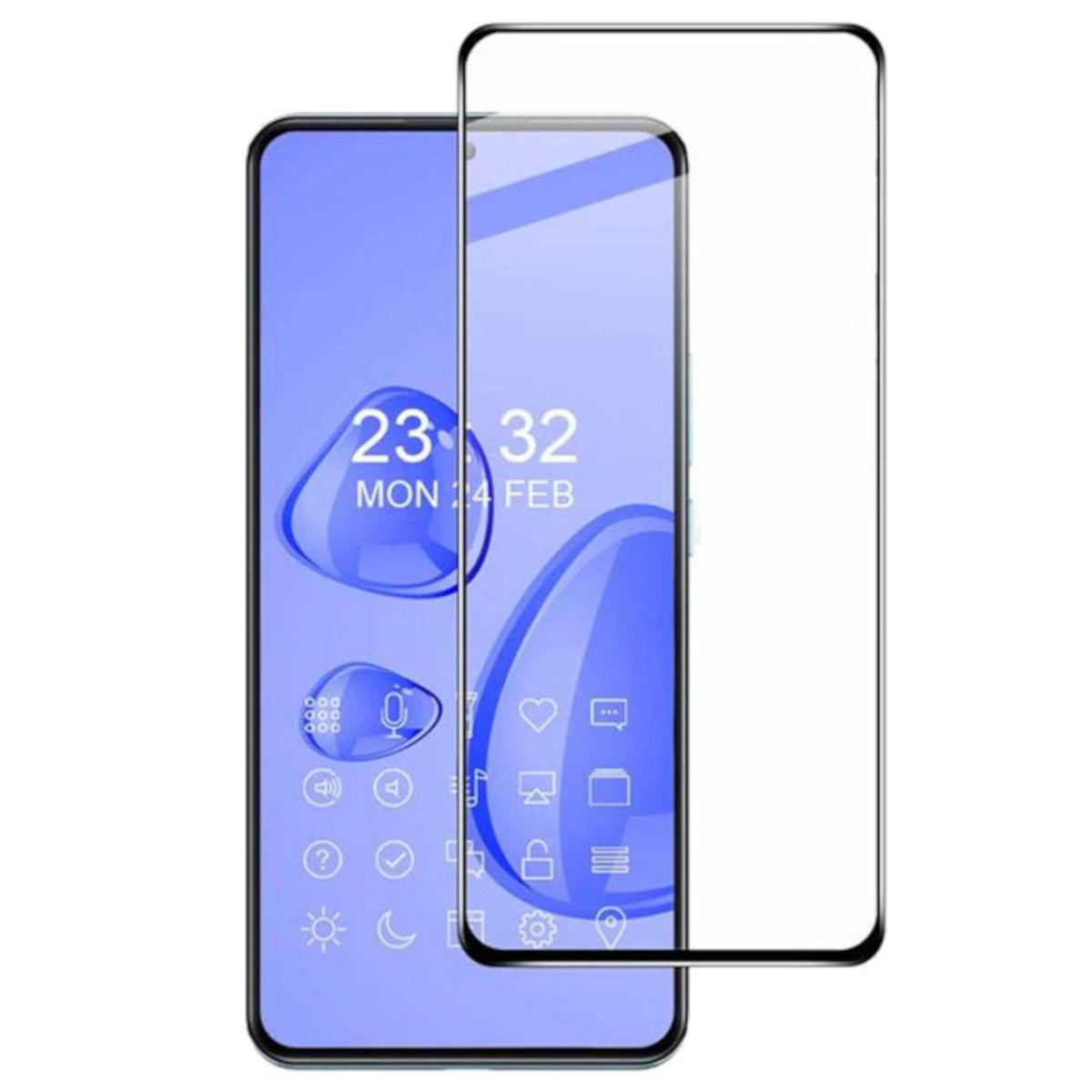 / Display Xiaomi 12T Folie 12T 1x WIGENTO Schutzglas(für Glas Full Panzer H9 Hart Pro)