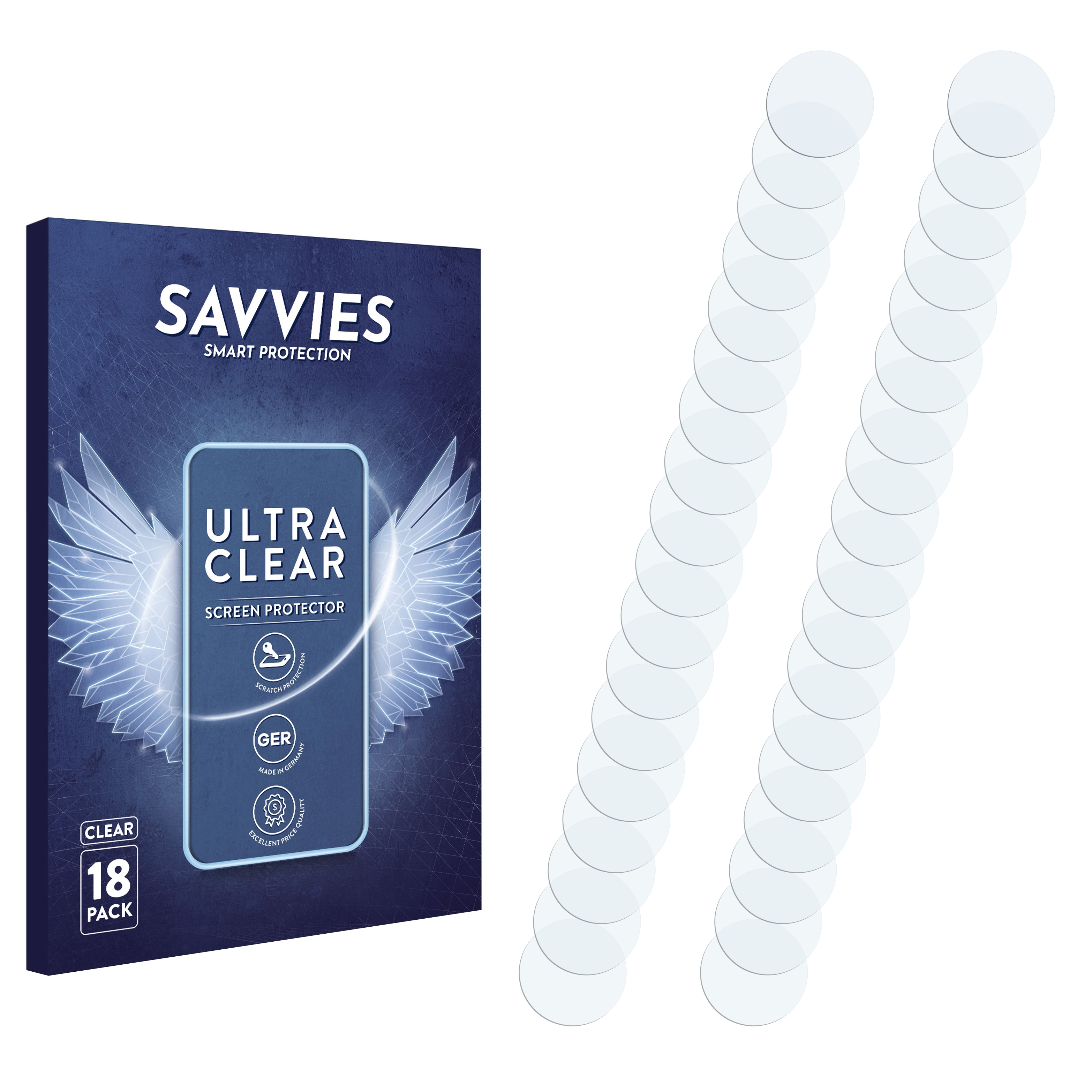 SAVVIES 18x 5G) Tab Schutzfolie(für Ultra S9 klare Galaxy Samsung