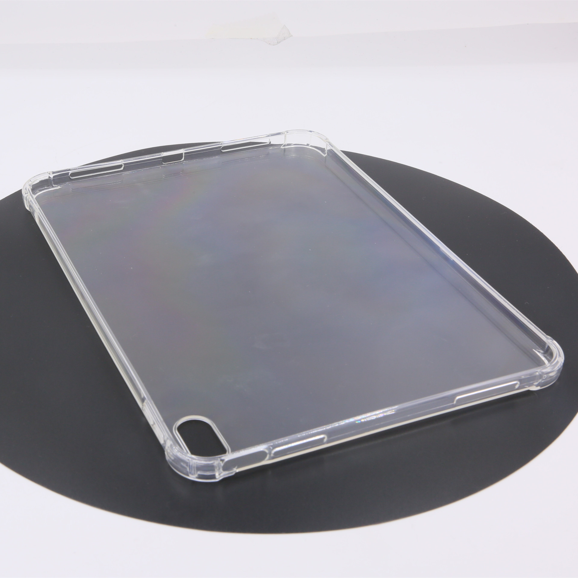 Apple für Transparent/Weiß Bookcover INF Tablethülle TPU, Tablethülle