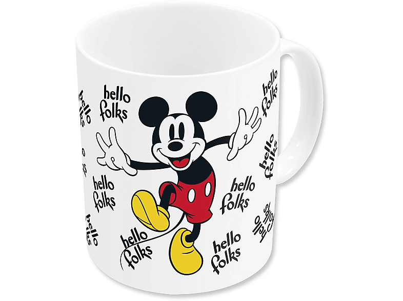 Mickey Mouse Hello Tasse, 325 ml