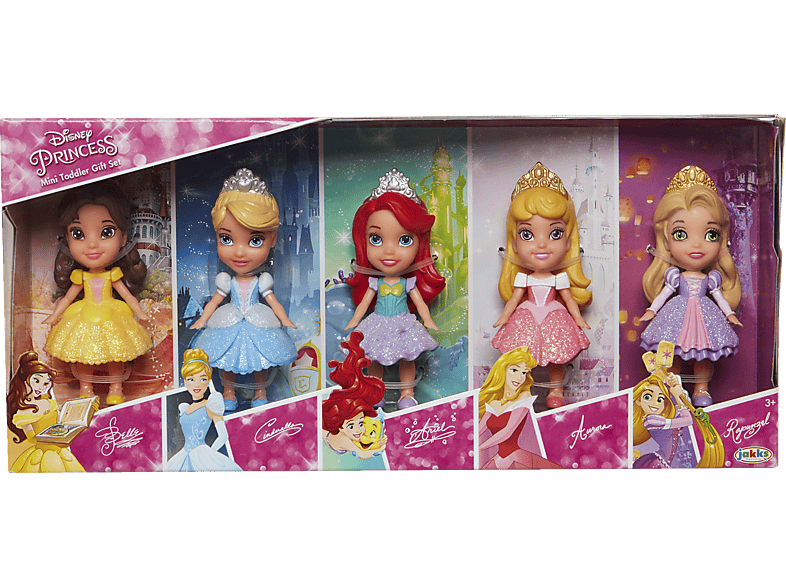 cm Set, Spielware Prinzessinnen Minipuppen DISNEY 5er Disney 7,5
