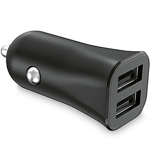 Cargador USB para coche - CONTACT L1740Cr2A, Universal Universal, Negro