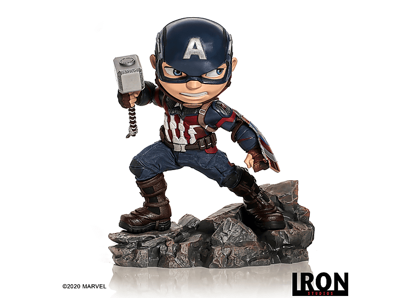 IRON STUDIOS Iron Studios & Minico Avengers - Captain America figur Figur