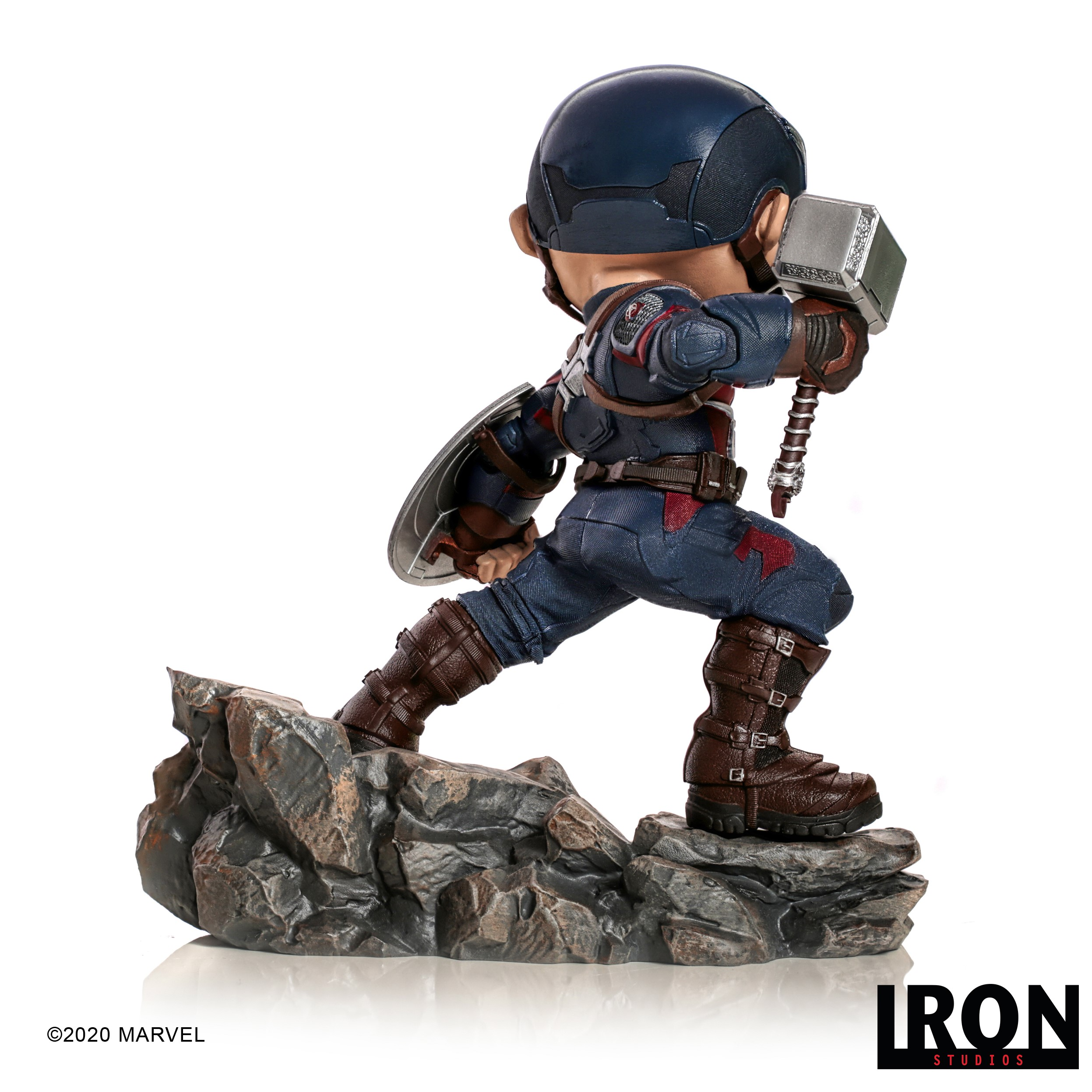 America Avengers - STUDIOS Iron Figur Captain IRON Studios Minico figur &