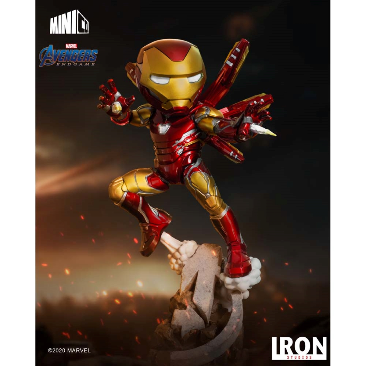 STUDIOS Avengers: Studios Endgame Minico IRON Iron Figur & Iron figur Man -