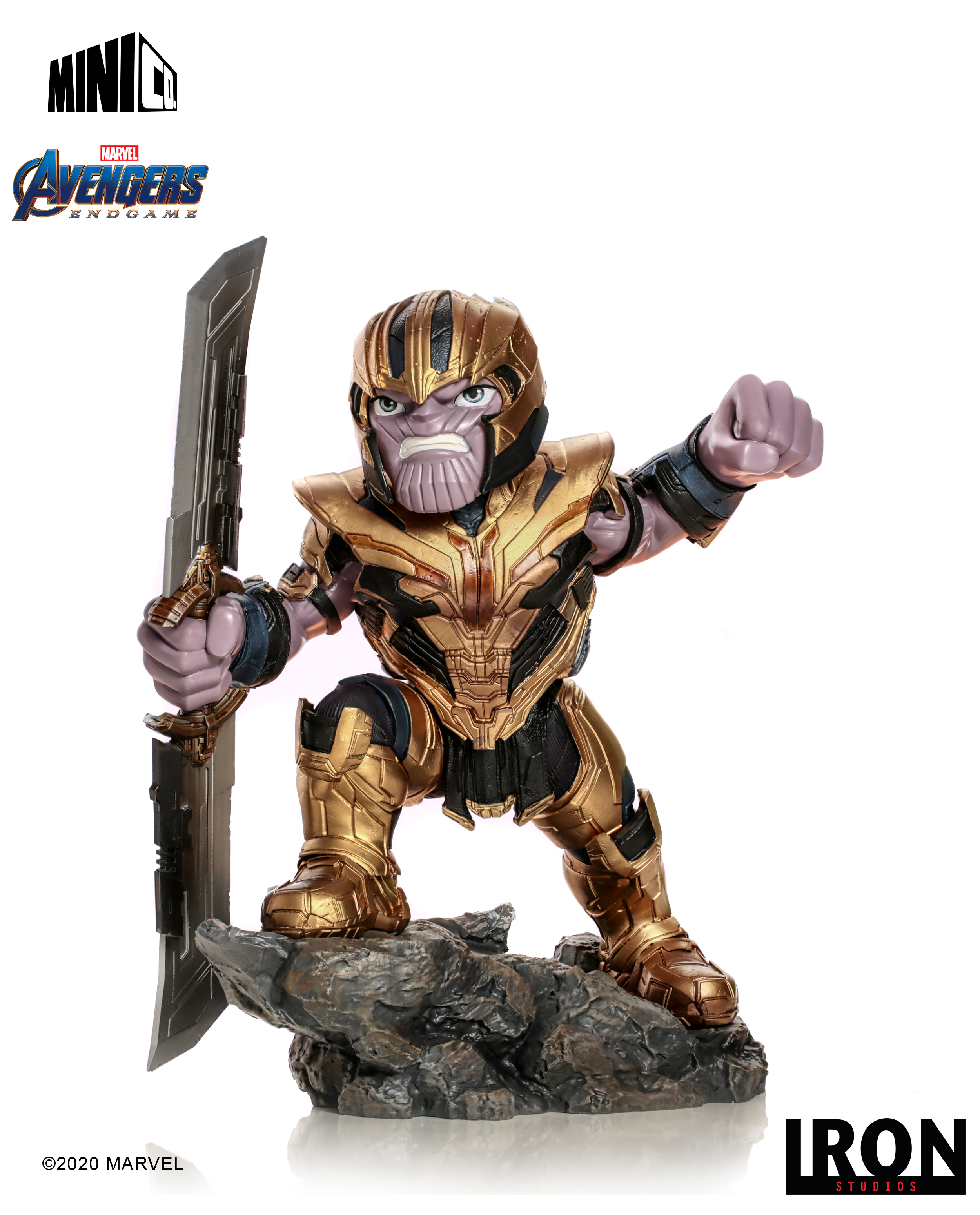 IRON STUDIOS Iron figur Studios & Avengers: Endgame Figur Thanos Minico 