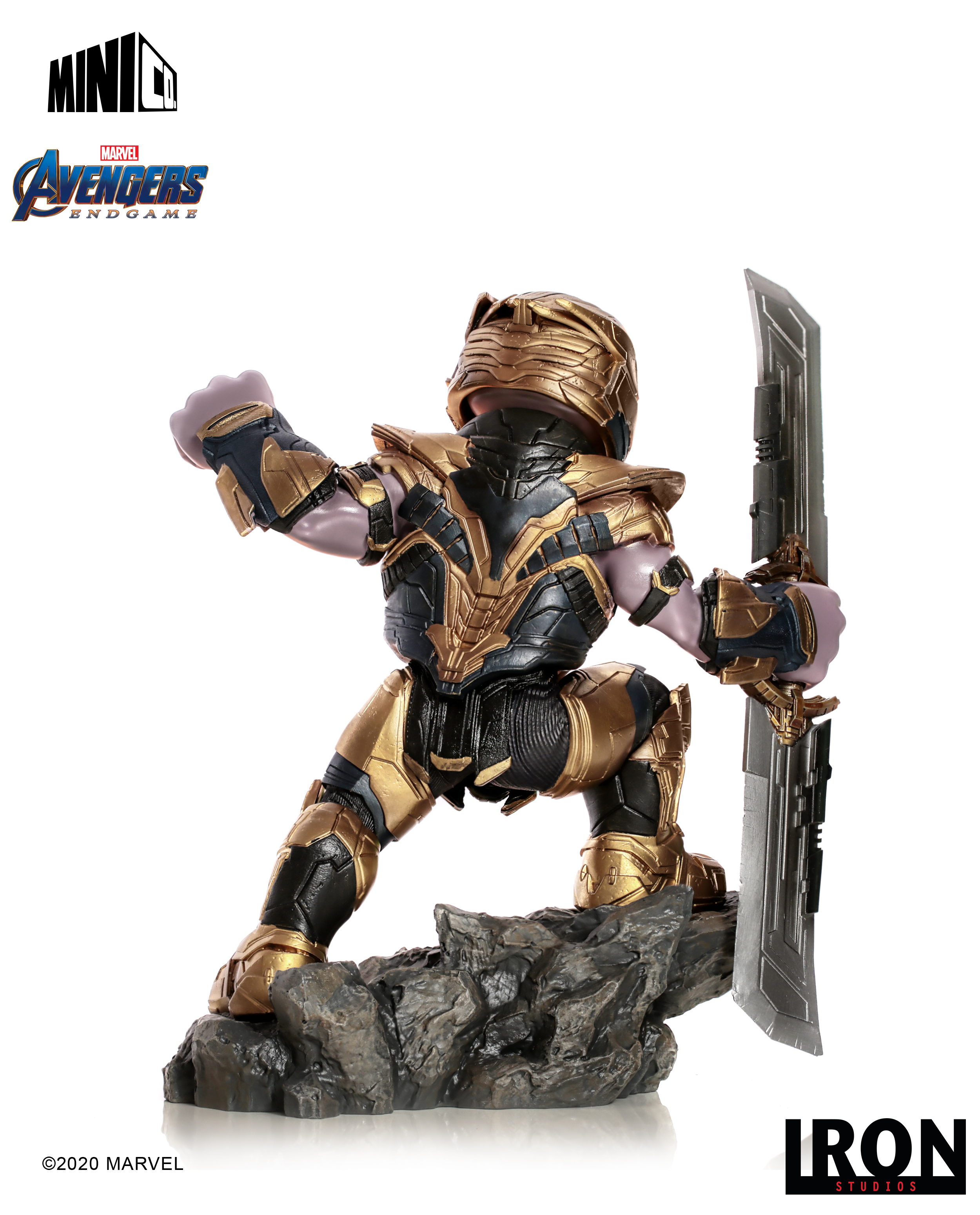 IRON STUDIOS Endgame figur Minico & - Thanos Studios Avengers: Figur Iron