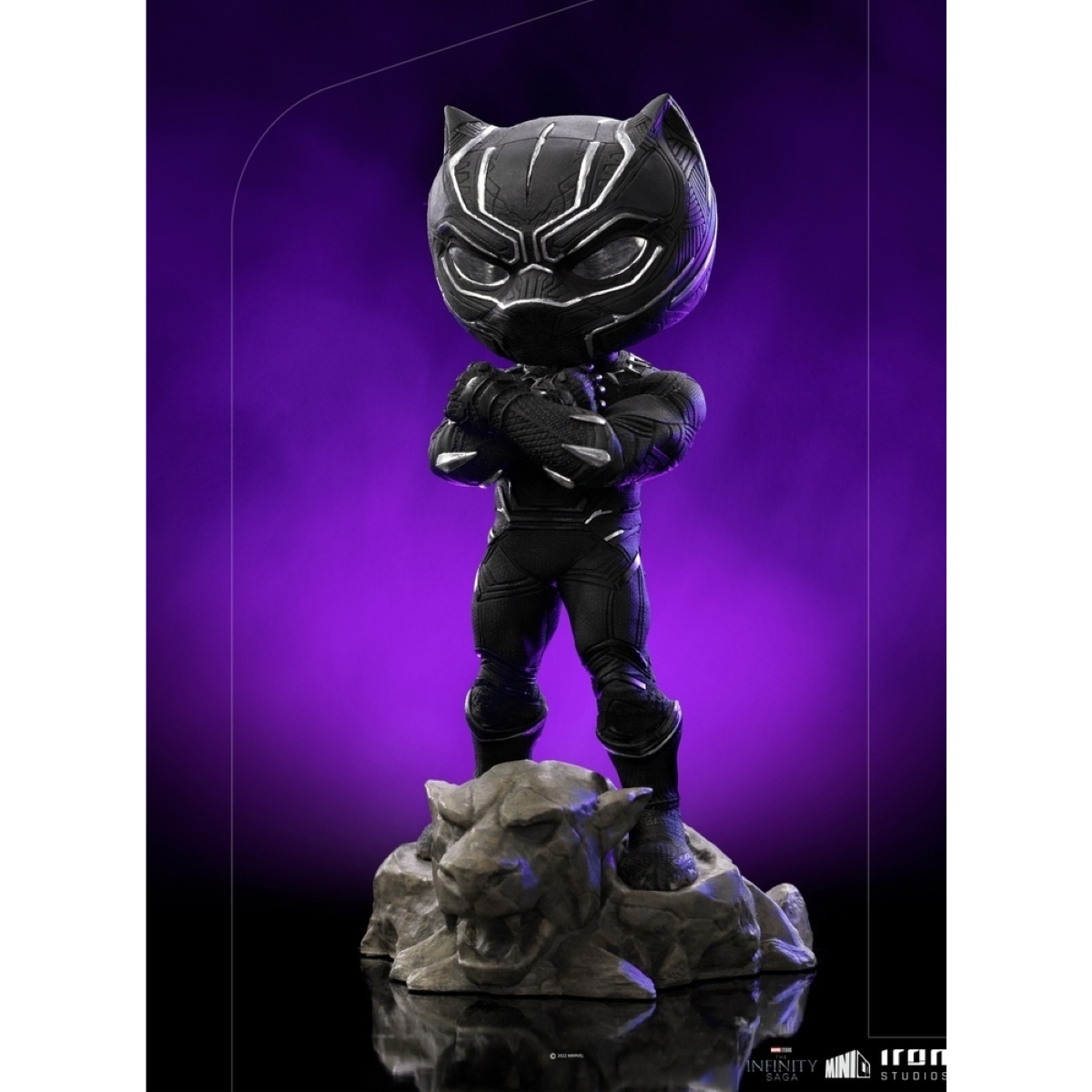 Studios Black figur Minico Figur Avengers Panther & STUDIOS - IRON Iron