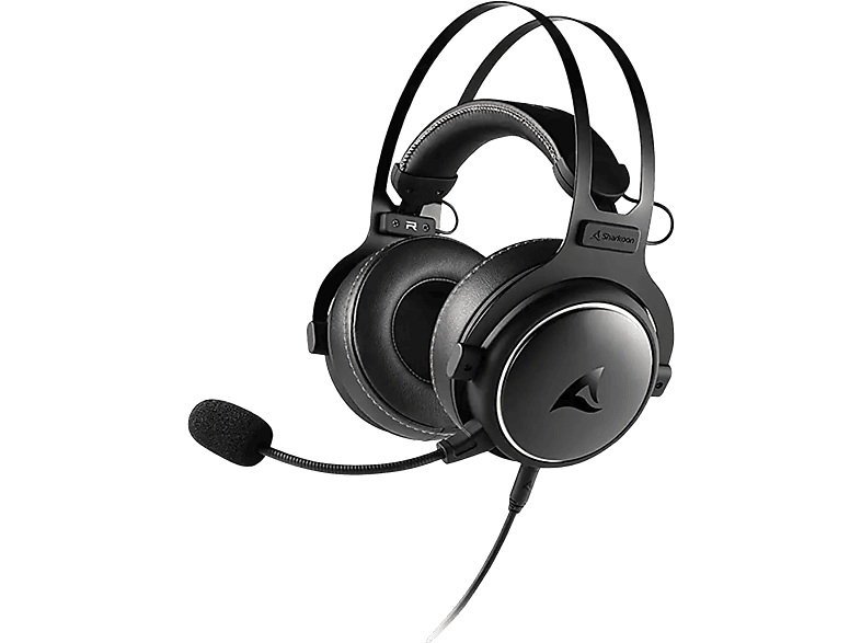 SHARKOON SKILLER SGH50, Schwarz Over-ear Headset