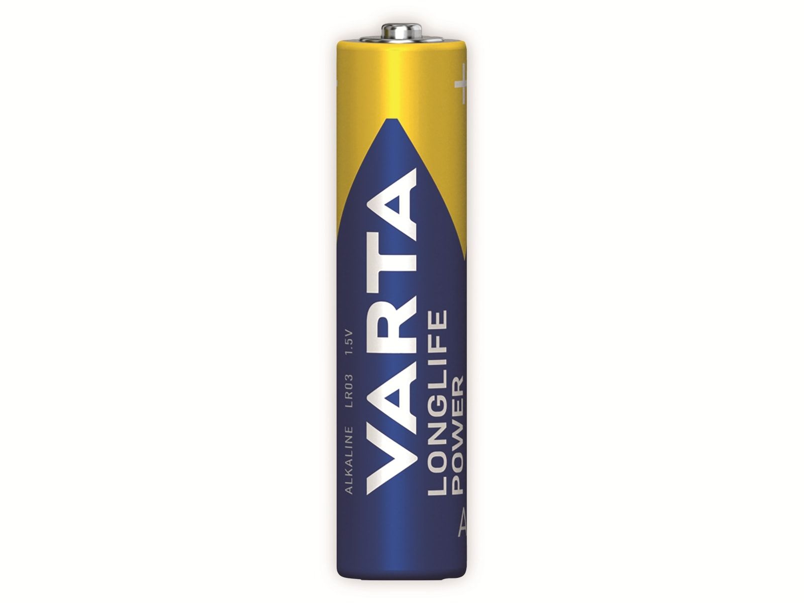 VARTA Longlife Power Micro AAA Ah (24er) 1.5 AlMn AlMn, Batterie, Batterie 1.26 Box Volt, LR03 4703 Big
