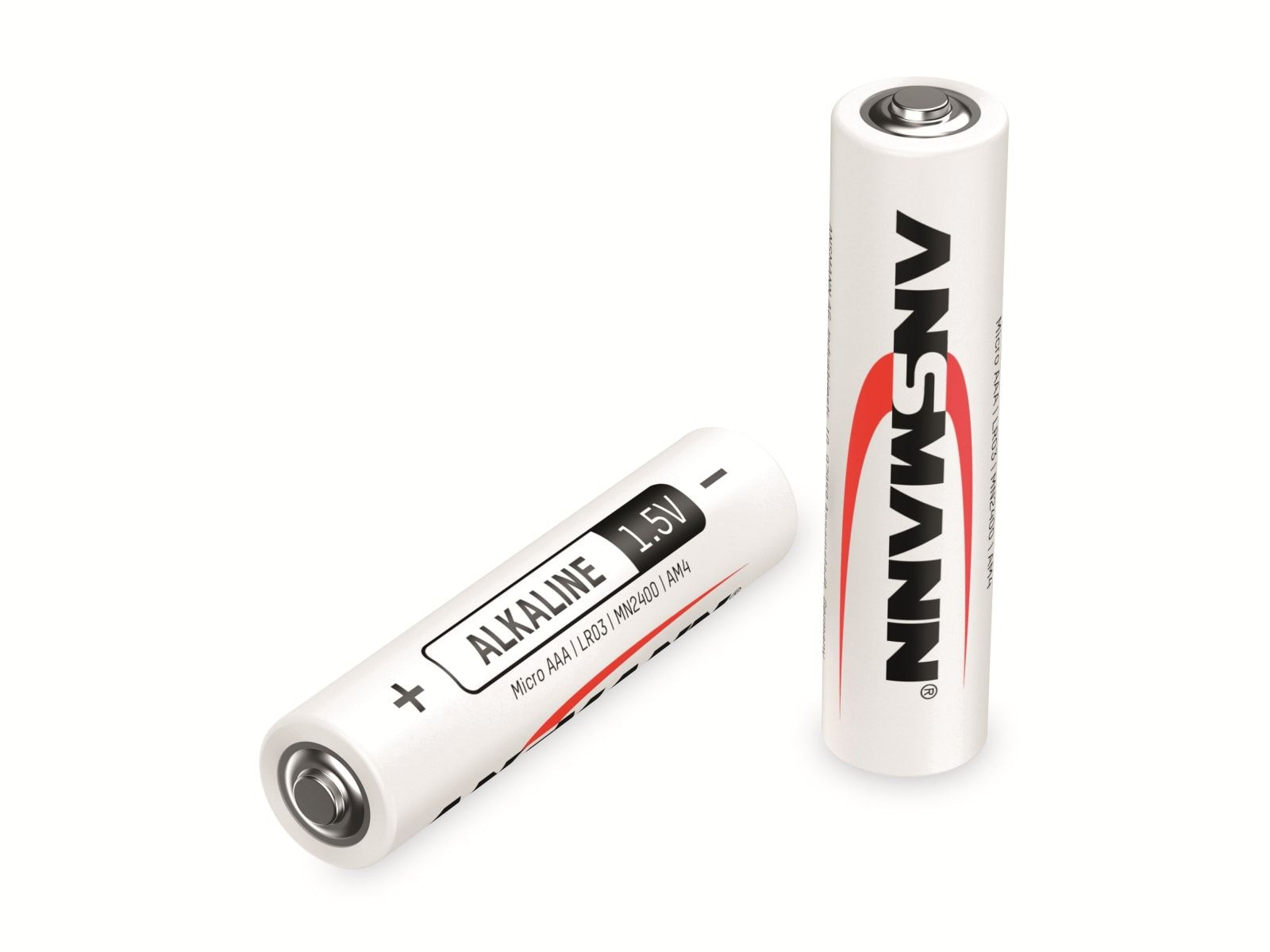 Micro-Batterie-Set, 42 Stück Alkaline ANSMANN Alkaline, Batterien
