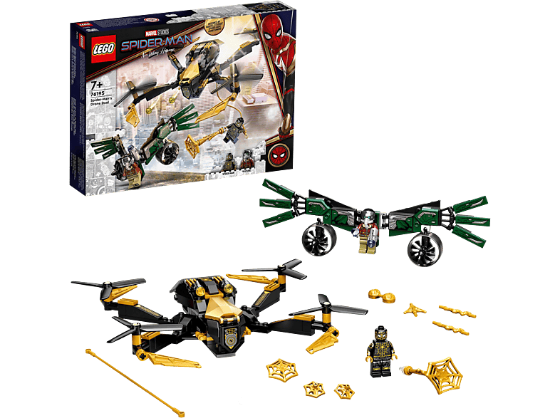 DROHNENDUELL Mehrfarbig LEGO 76195 SPIDER-MANS Bausatz,