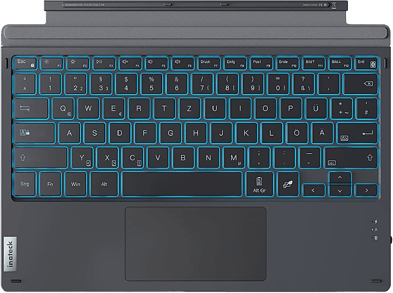 INATECK Surface Pro Tastatur, Kompatibel mit Surface Pro 7/7+/ 6/5/4, Tastatur