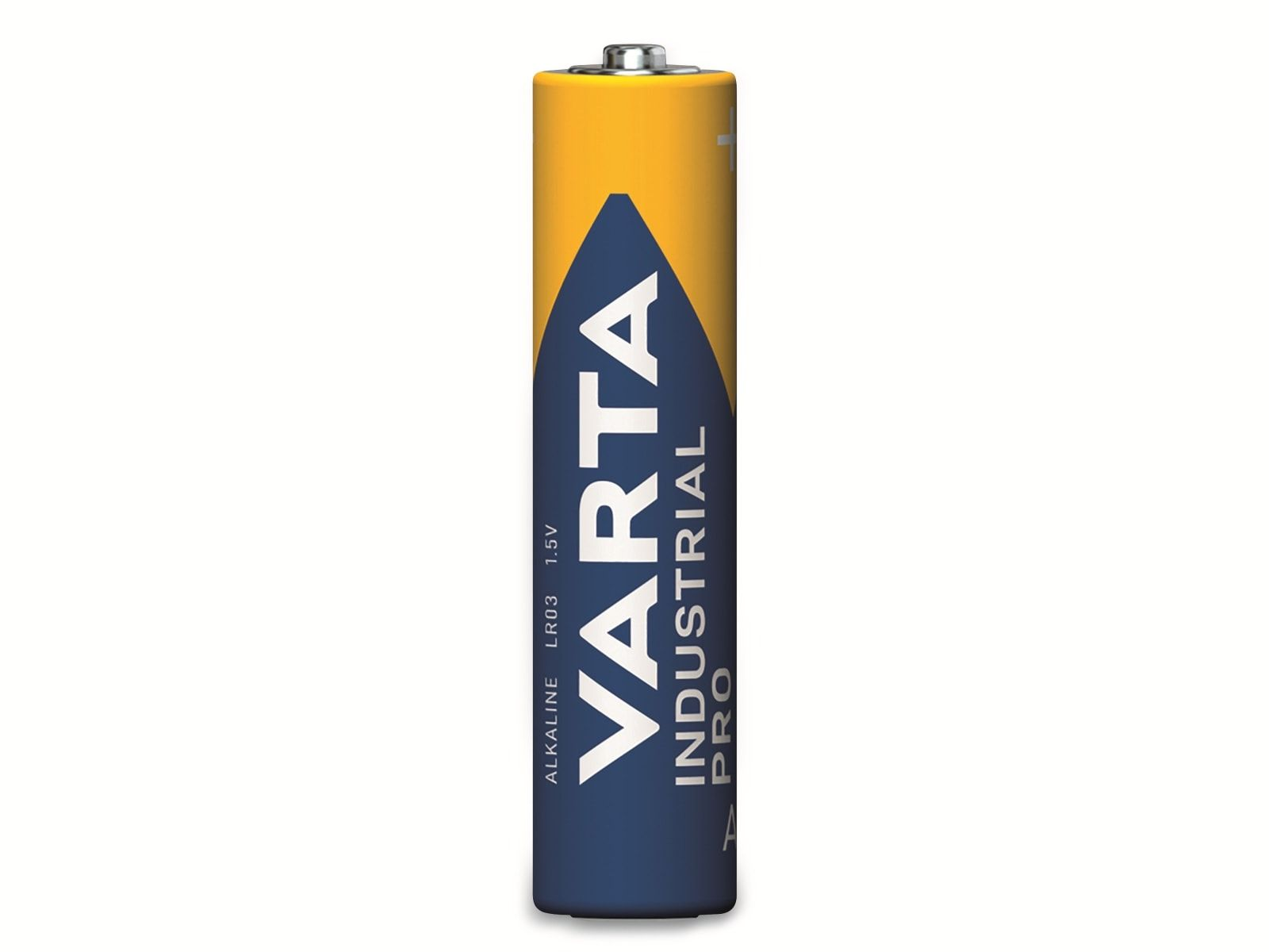 VARTA Batterie Alkaline, Micro, AAA, Alkaline Batterie 1.5V, Stück Industrial 10 Pro, LR03