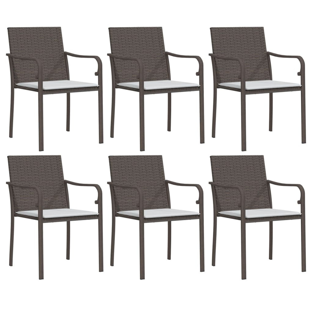 Schwarz Gartentisch- Stuhlset, und 3186962 VIDAXL
