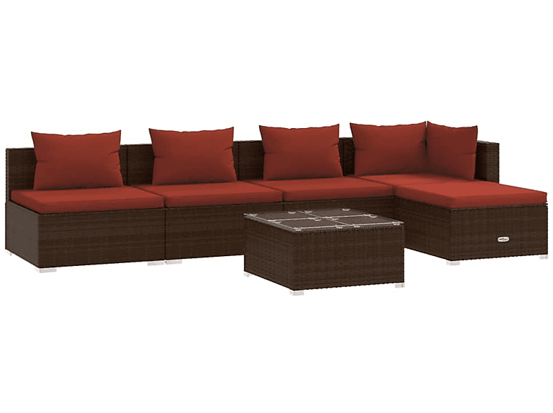 VIDAXL 3101635 Gartentisch- und Stuhlset, Braun | Gartenmöbel Sets