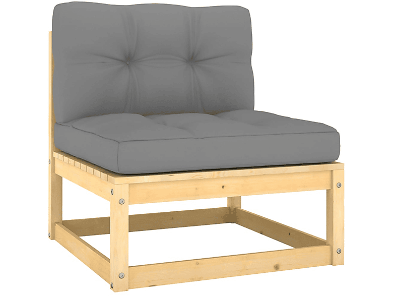 VIDAXL 805720 Gartensofa, Grau