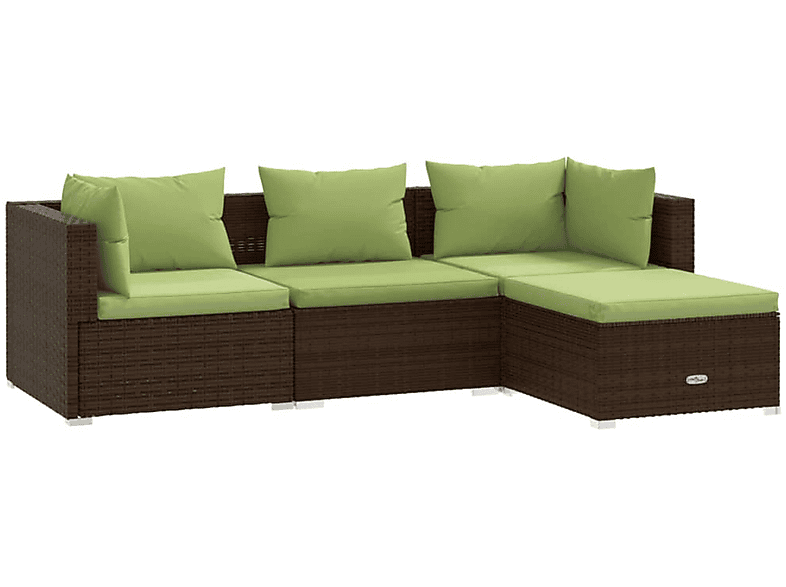 VIDAXL 3101644 Stuhlset, Gartentisch- und Braun