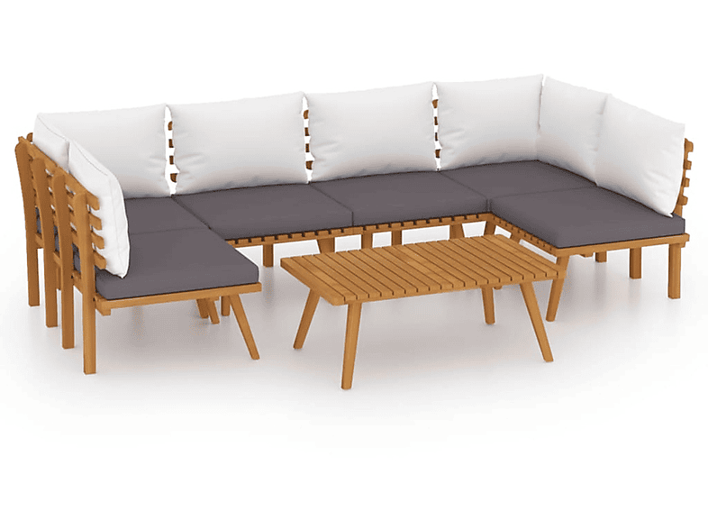 VIDAXL 3087024 Gartentisch- und Stuhlset, Braun | Gartenmöbel Sets